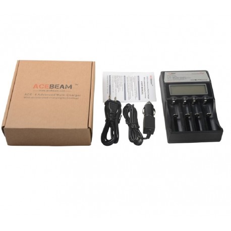 AA // AAA // 18650 // 26650 ACEBEAM ACE-4 LED Battery Advanced Multi-charger